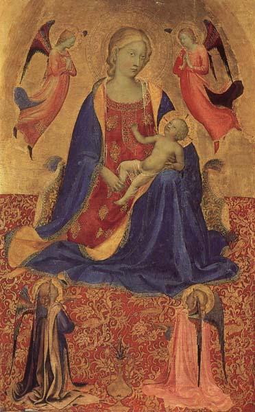 Madonna and Child with Angles, Fra Angelico